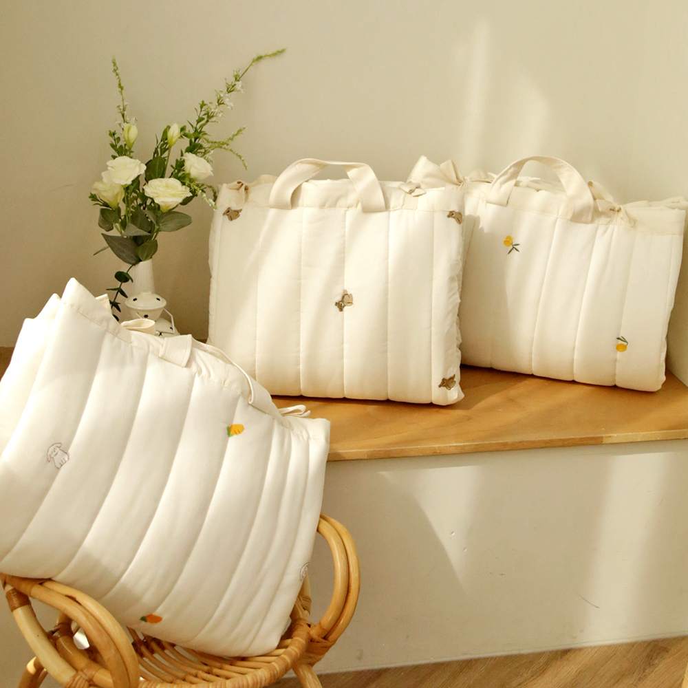 국내생산 60수 순면 사계절 자수 아기 유아 어린이집 패드 사계절 낮잠이불 세트 애착이불