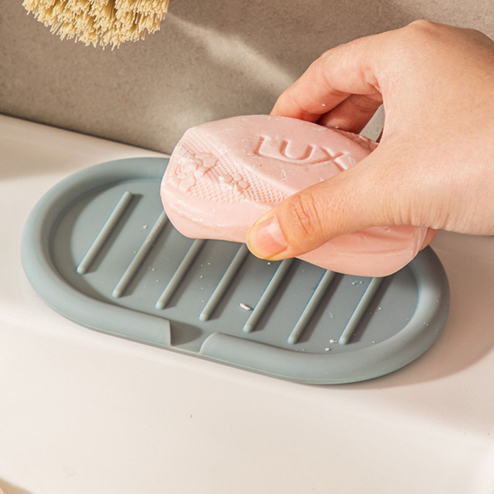 UH 실리콘 비누받침대 물빠짐 욕실 비누거치대 트레이