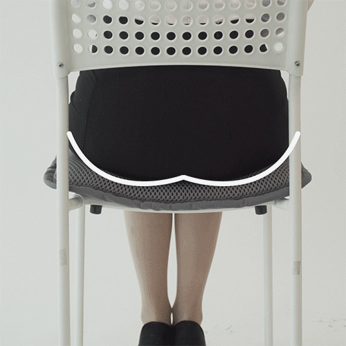 바디연구소 집중방석 의자방석 수험생 사무실 직장인 필수품 43cm 사진 1