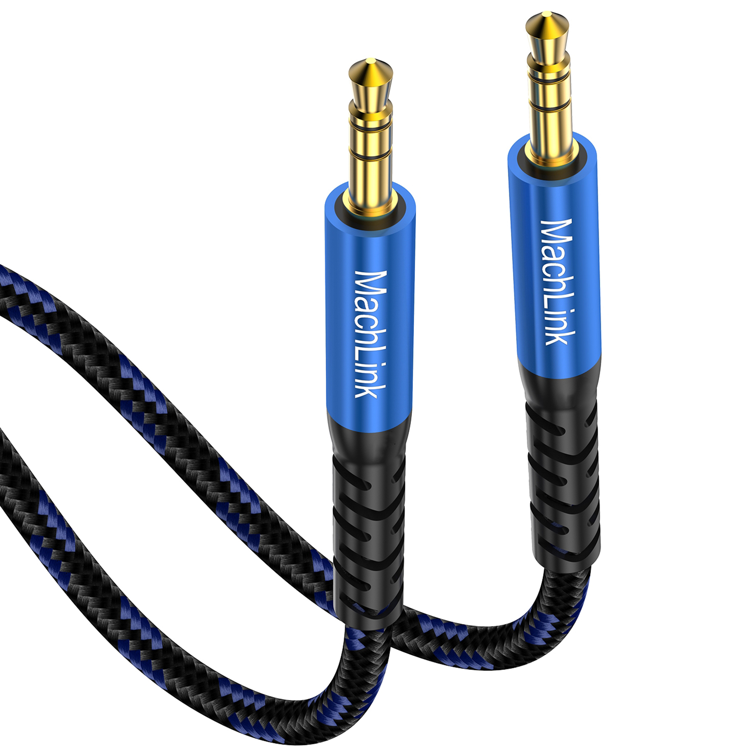 마하링크 DeepBlue라인 스테레오 AUX 케이블 ML-BLST 1m, 1개 - 상세 이미지 2