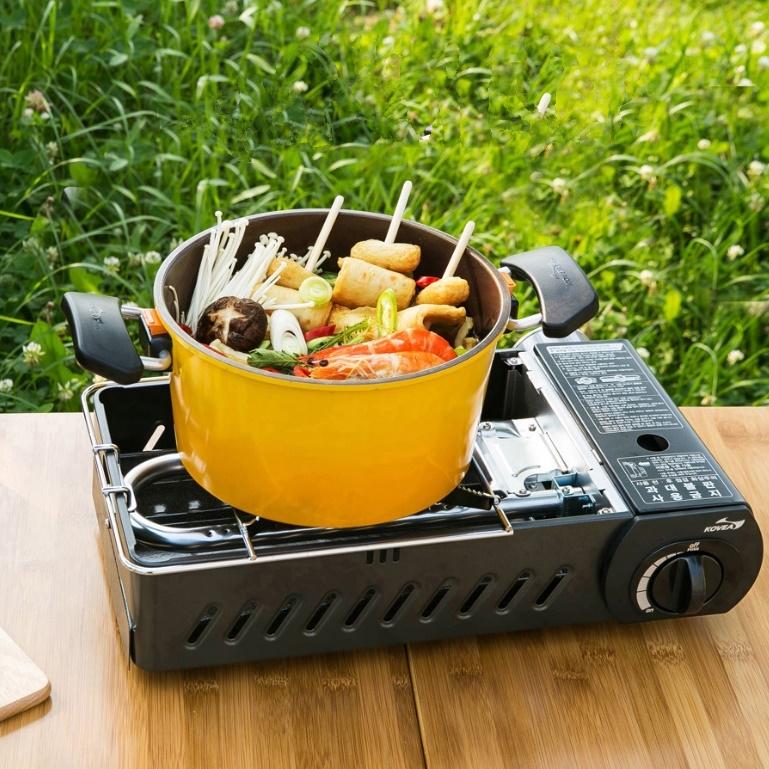 휴대용가스렌지 고화력가스버너 캠핑용버너 그릴팬