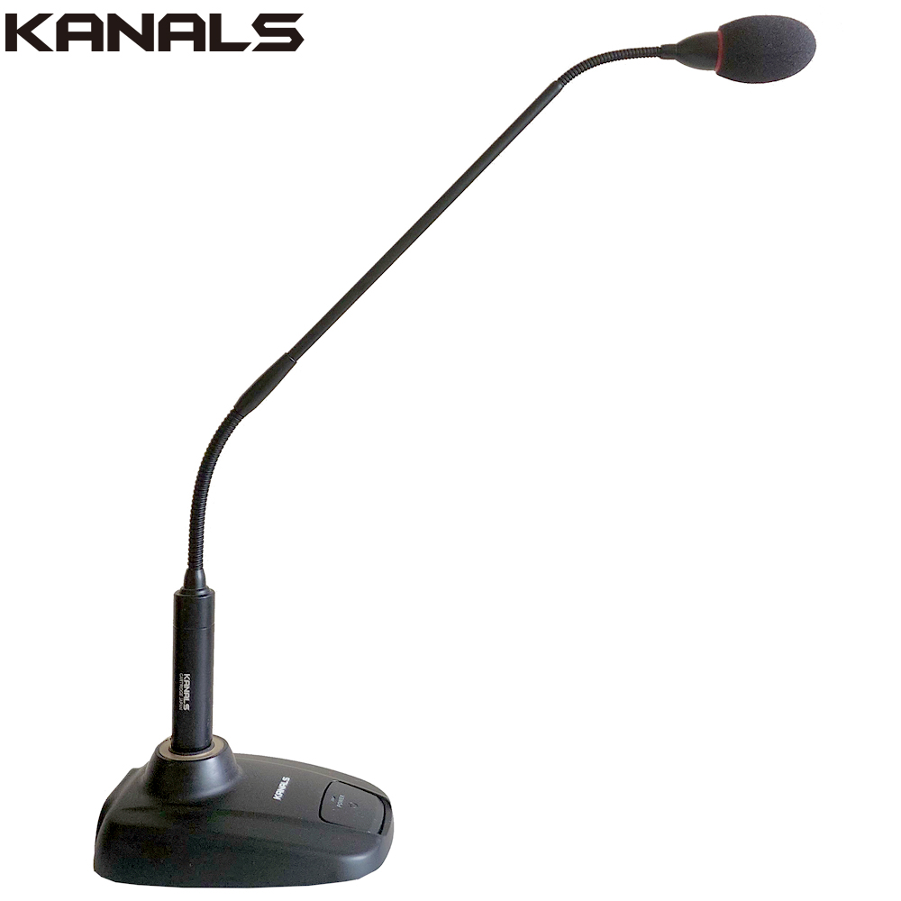 카날스 BK-600PL+BK-P받침 구즈넥마이크 회의용 회의실 설교용 교회 강대상 마이크