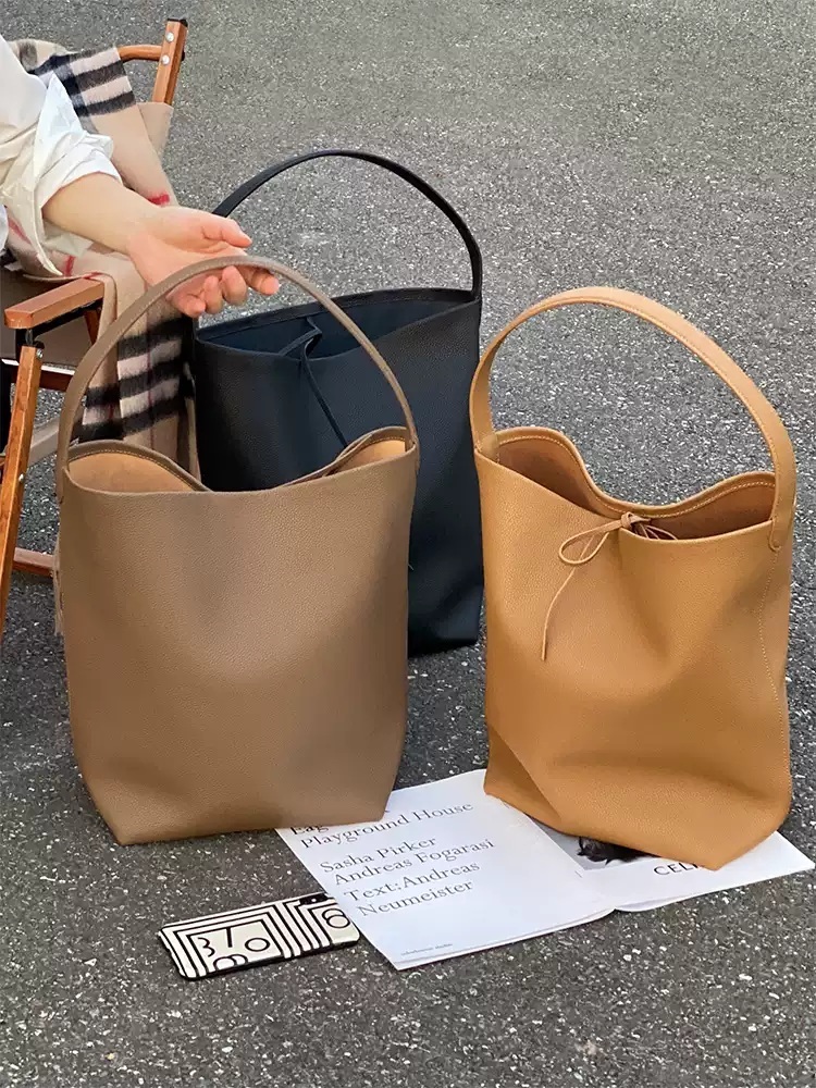 한가인 토트백 가방 유튜브 대용량 버킷백 의상 옷 패션 - 상세 이미지 4