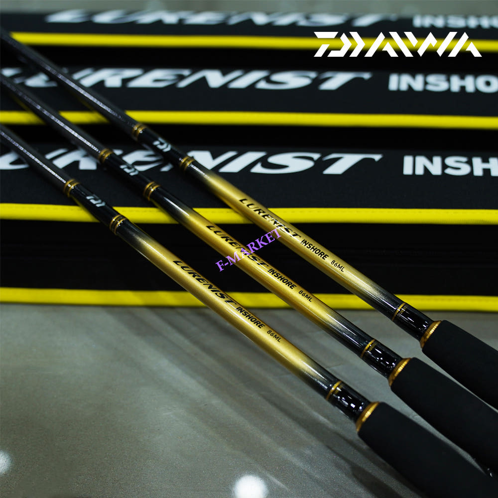 한국 다이와 루어니스트 인쇼어 워킹 농어 광어 삼치 우럭 서프루어 낚시대 83ML