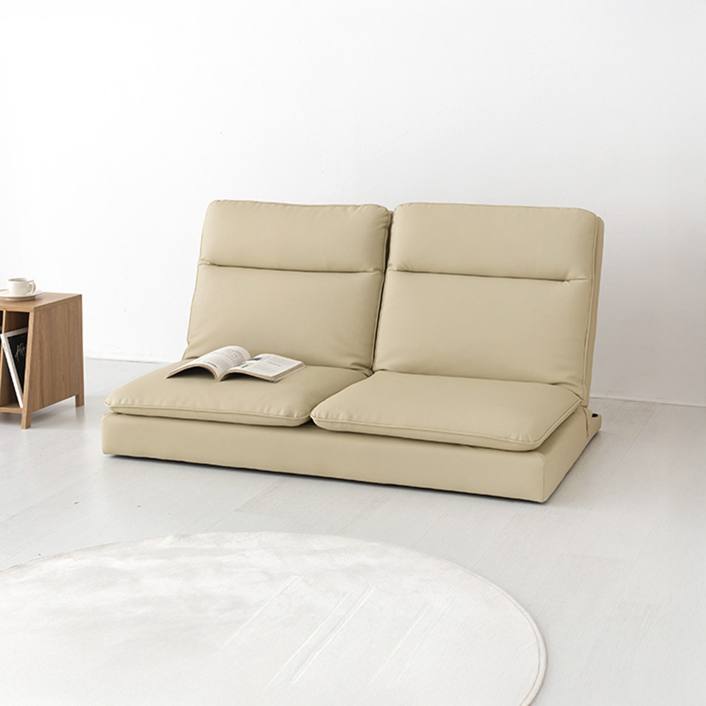 텐제르 2인 리클라이너 좌식소파 베이지 3825.6459