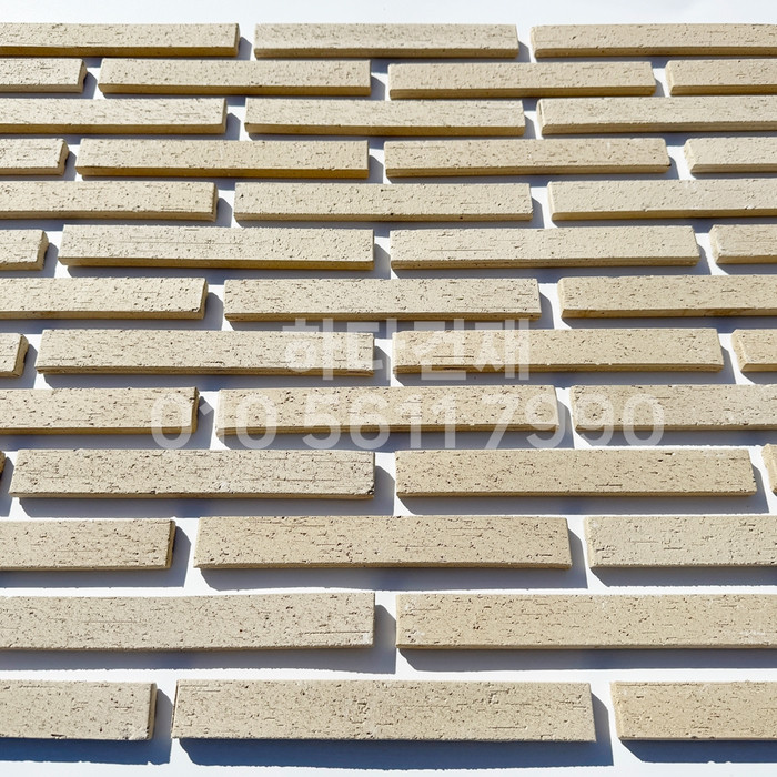 올라운더 점토타일 스틱 (슬림) 240x30x12T 아이보리 / 하다건재