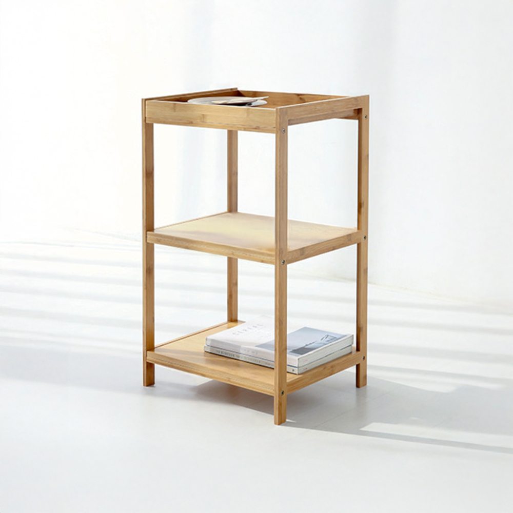 JAWAL 원목선반 WFR125B 대나무 415x325x697mm, 3단, 3876.7811 - 상세 이미지 3
