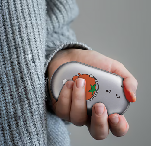 귀여운 손난로 보조배터리겸용 5000mAh 충전식 - 상세 이미지 4