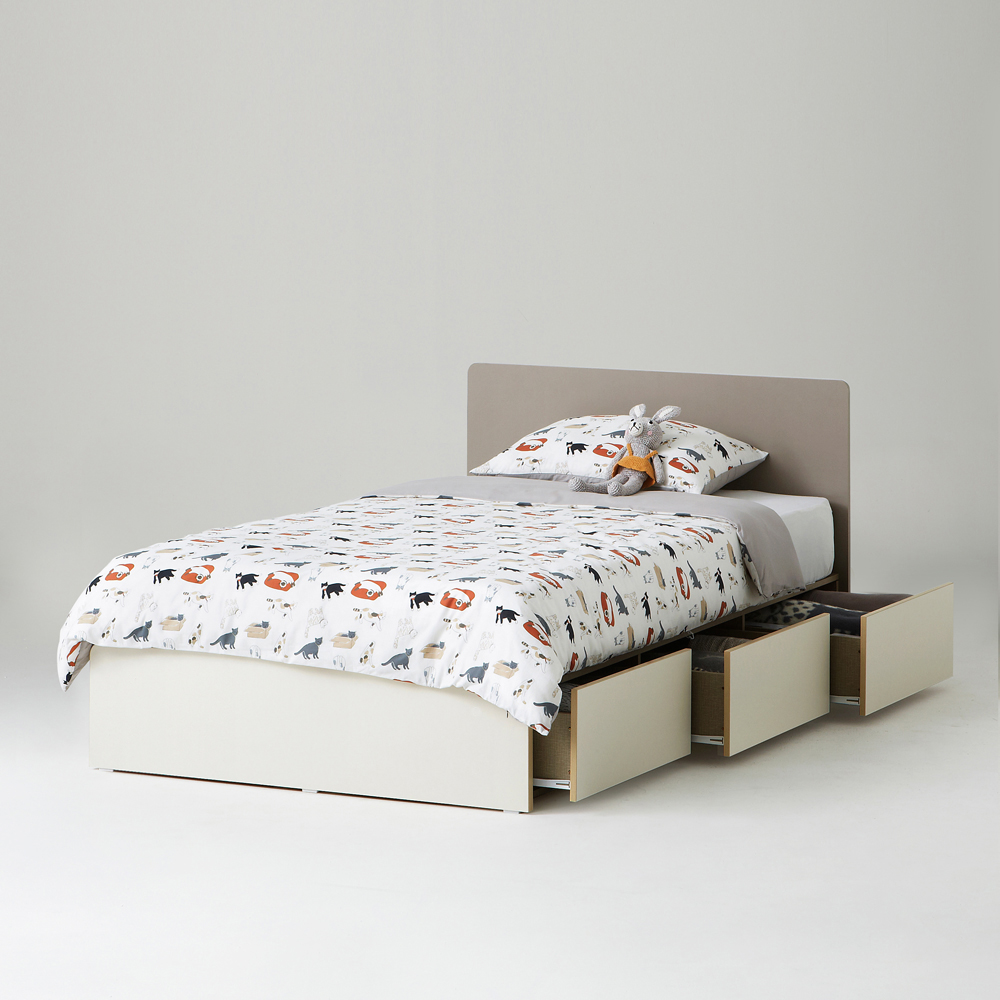 한샘 아임빅 수납침대SS 일반헤드형+노뜨 컴포트 매트리스