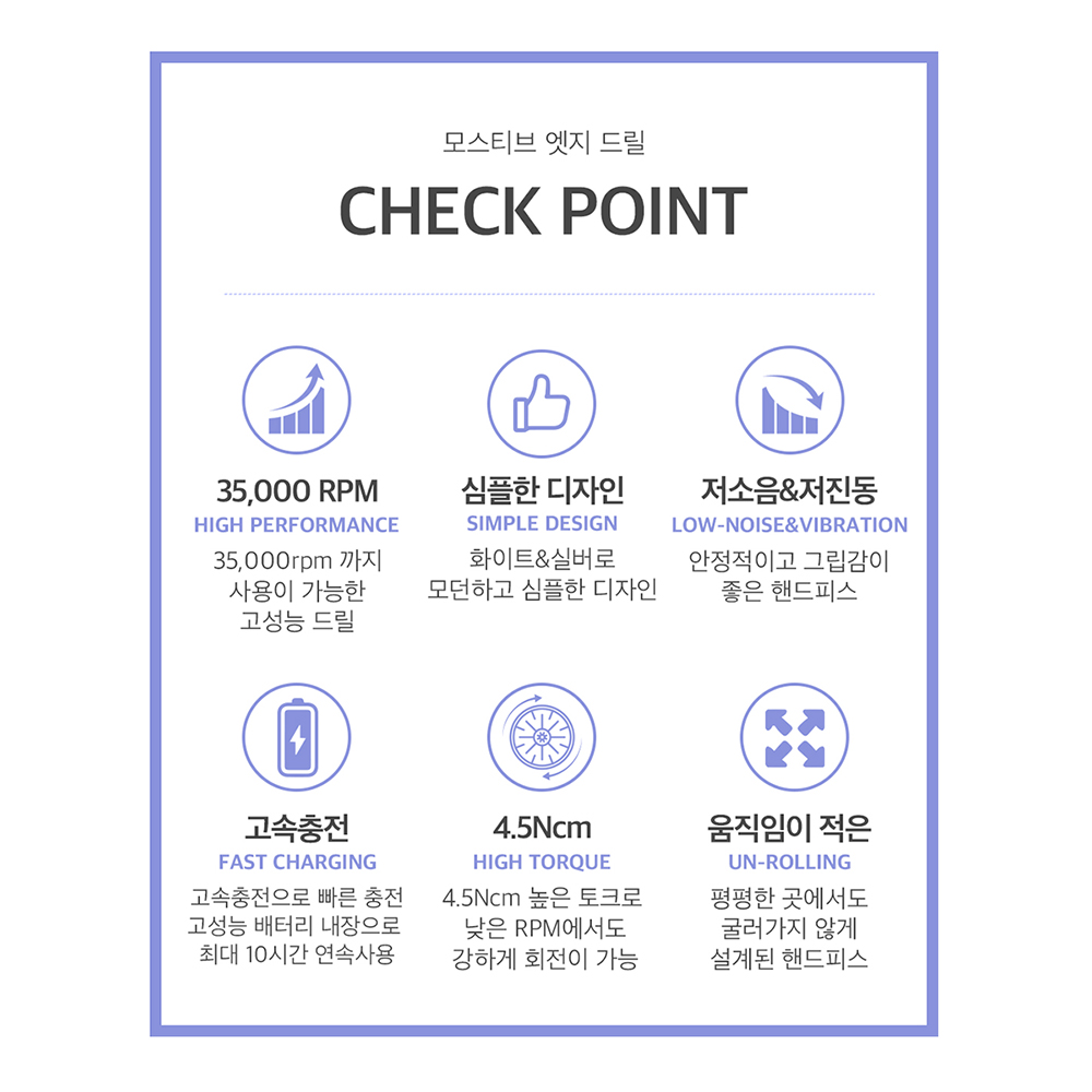 모스티브 엣지 드릴 네일드릴 - 상세 이미지 3