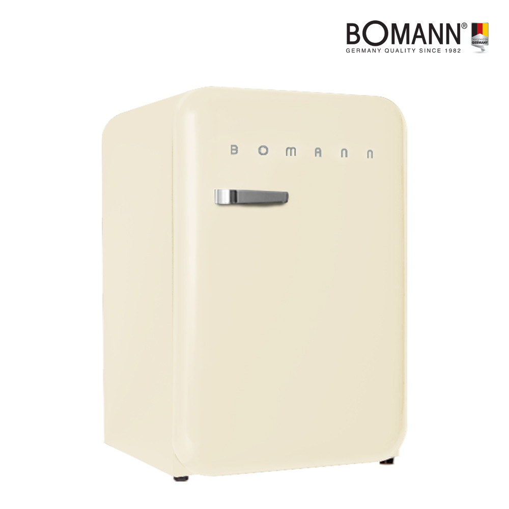 보만 레트로 소형 냉장고 106L 아이보리 RF1065I