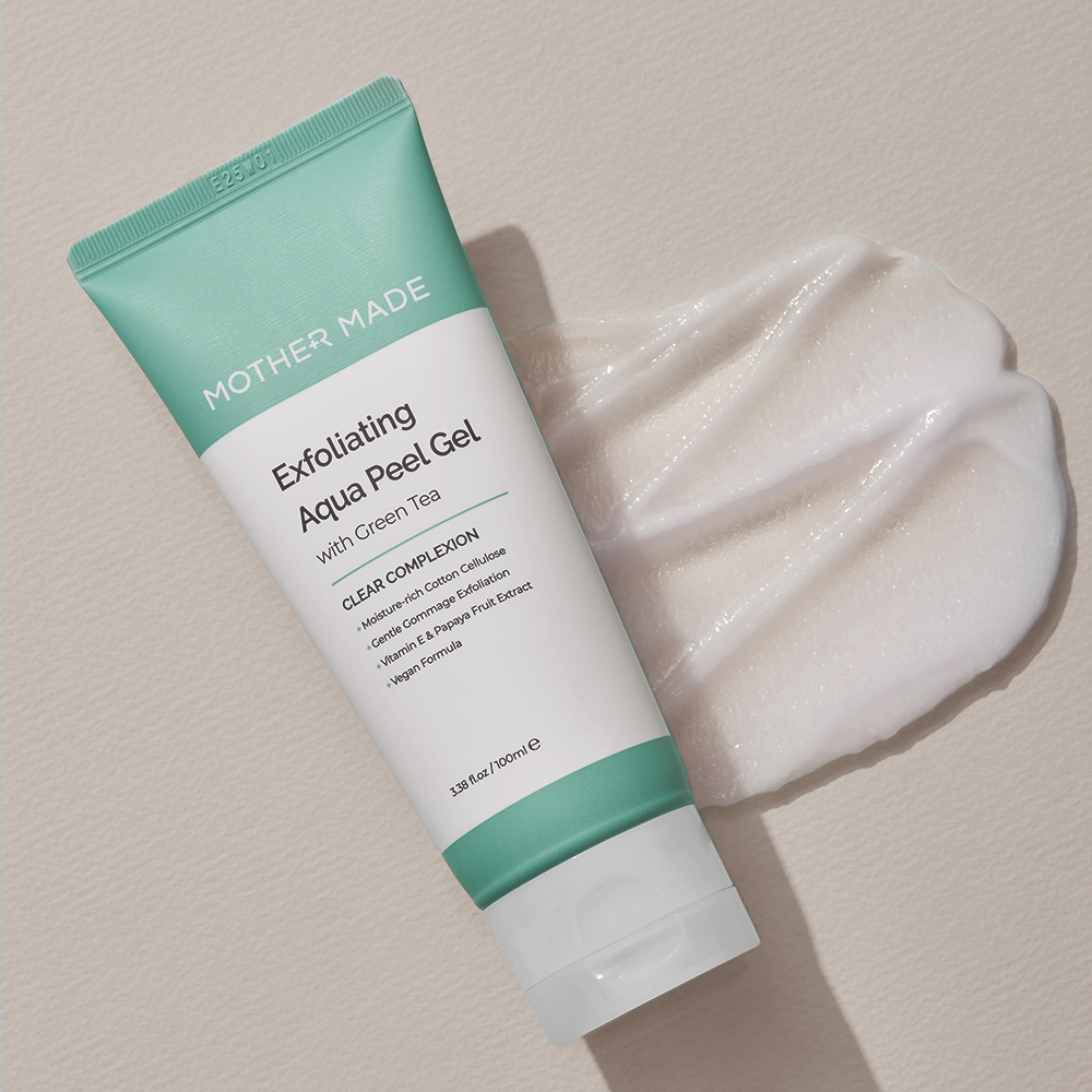 마더메이드 엑스폴리에이팅 아쿠아 녹차 얼굴 필링젤 100ml 저자극각질제거 민감피부각질케어 - 상품 이미지