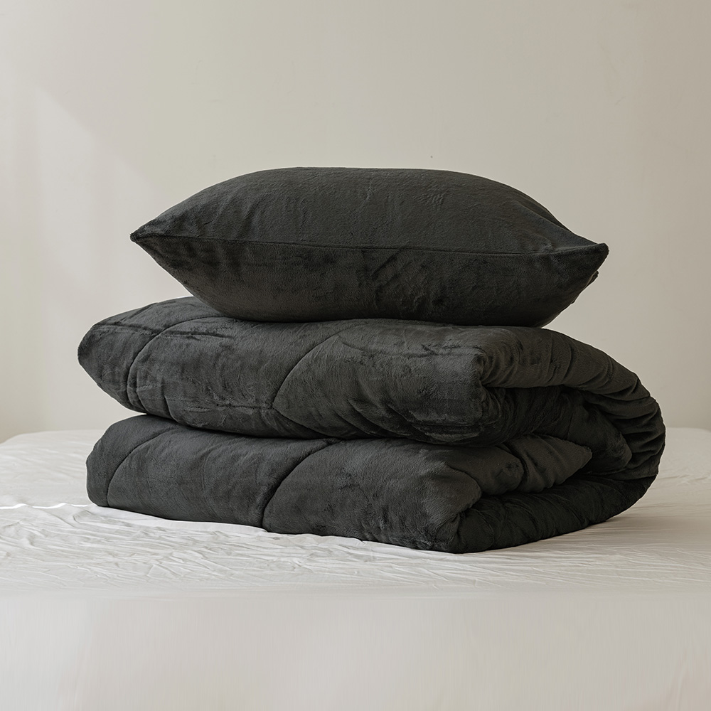 코지데이 장모극세사 겨울 차렵이불 패드세트 SS