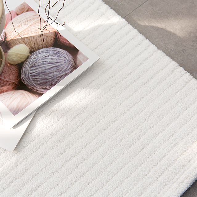 [마일드] 극세사 러그 거실 카페트 사계절 워셔블 먼지없는 단모 대형 크림100x150