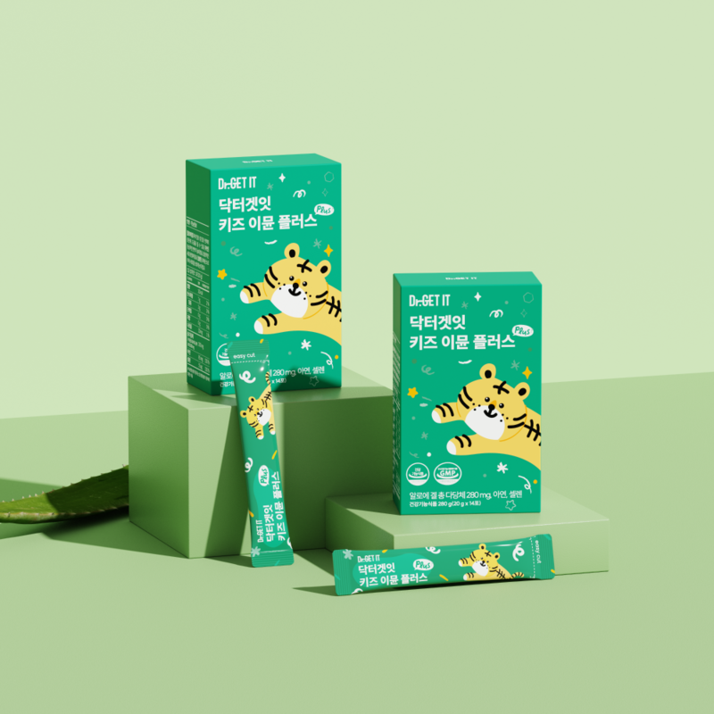 [공식] 닥터겟잇 키즈 이뮨 플러스 어린이 알로에 면역 젤리 20g x 14포 이미지 3