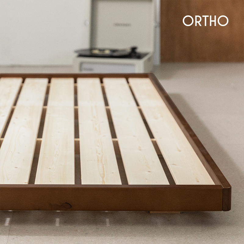올쏘 오프 저상형 원목 무헤드 슈퍼싱글 침대 프레임 매트리스 깔판 SS