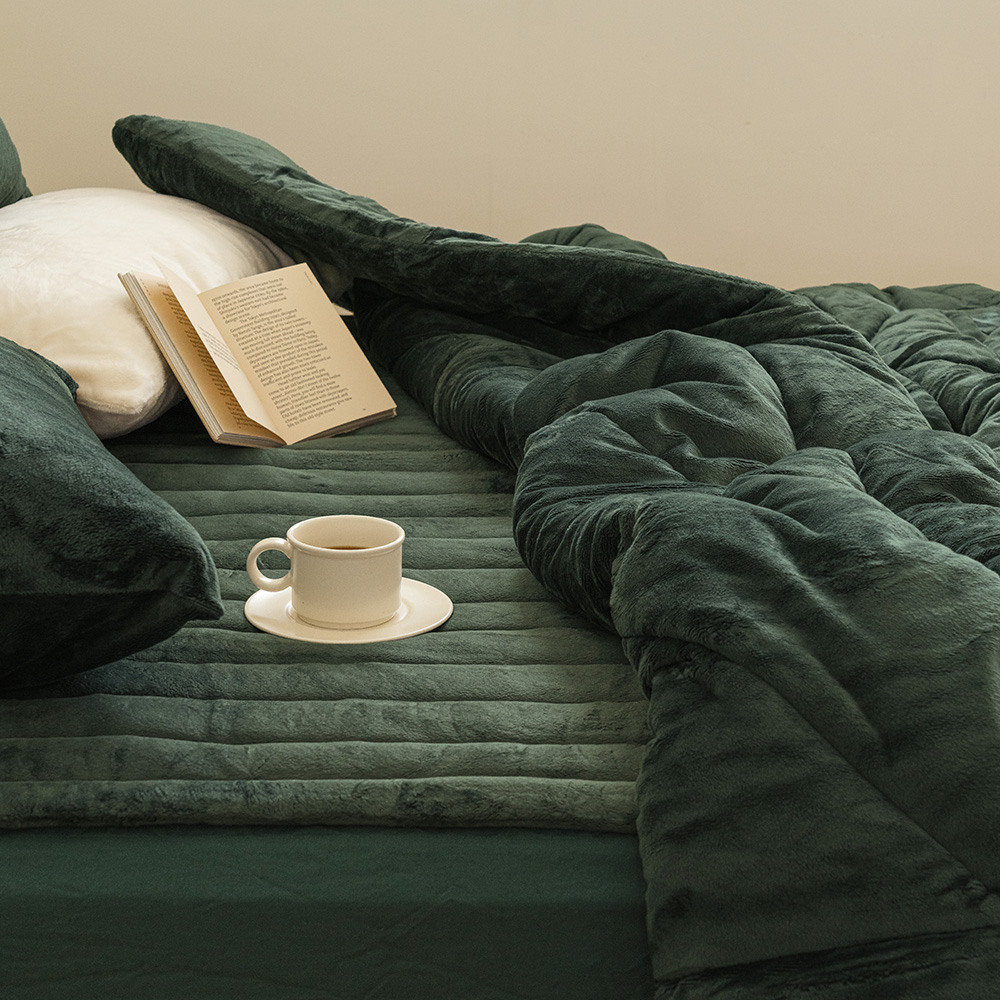 코지데이 장모극세사 겨울 고정밴딩 침대패드 SS