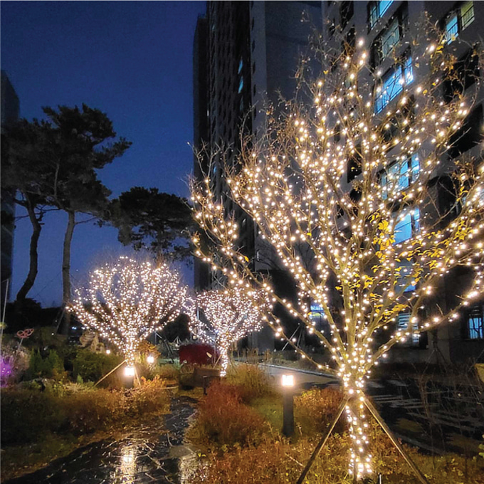 LED 트리전구 96구 크리스마스 조명장식 은하수 : 명진조명