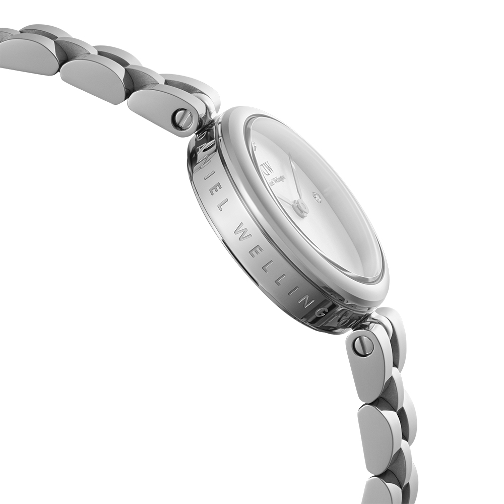 다니엘 웰링턴 ELAN LUMINE 큐빅 시계 + ELAN BRACELET 실버 세트 이미지 7