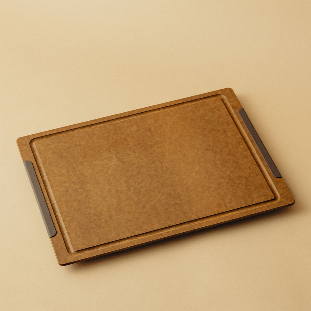 닥터하우스 데일리 우드 압축 도마[대] 다크브라운