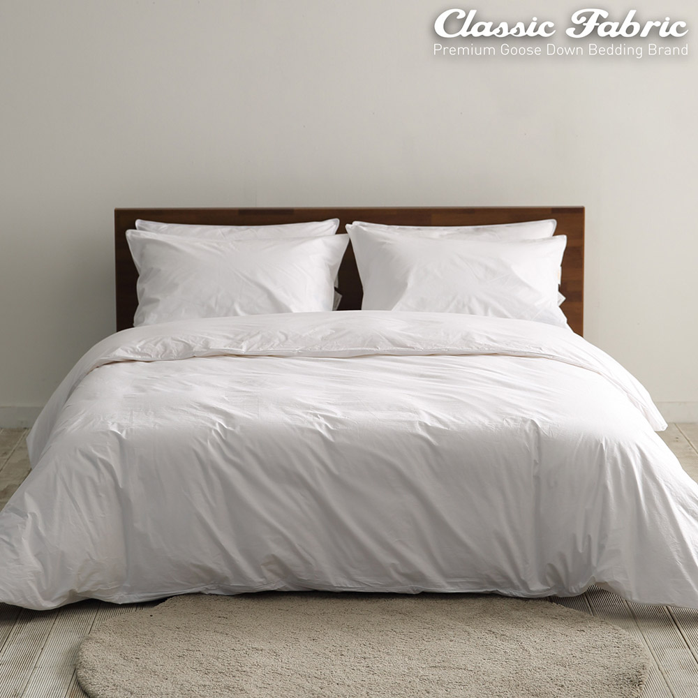 솔리드 순면 구스이불커버 호텔침구 SS