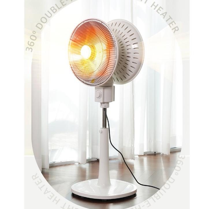 선풍기히터 양면히터 듀얼헤드 저전력난로 캠핑장난방기