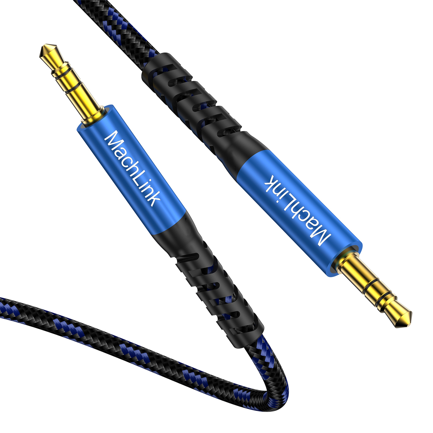 마하링크 DeepBlue라인 스테레오 AUX 케이블 ML-BLST 1m, 1개 - 상세 이미지 3