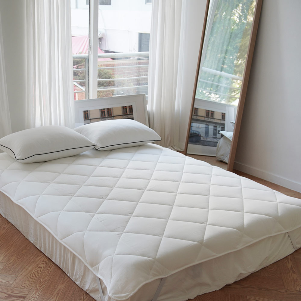 마시멜로 휴비스 에코핫 겨울 두꺼운 모달 차렵이불 발열 옥수수솜