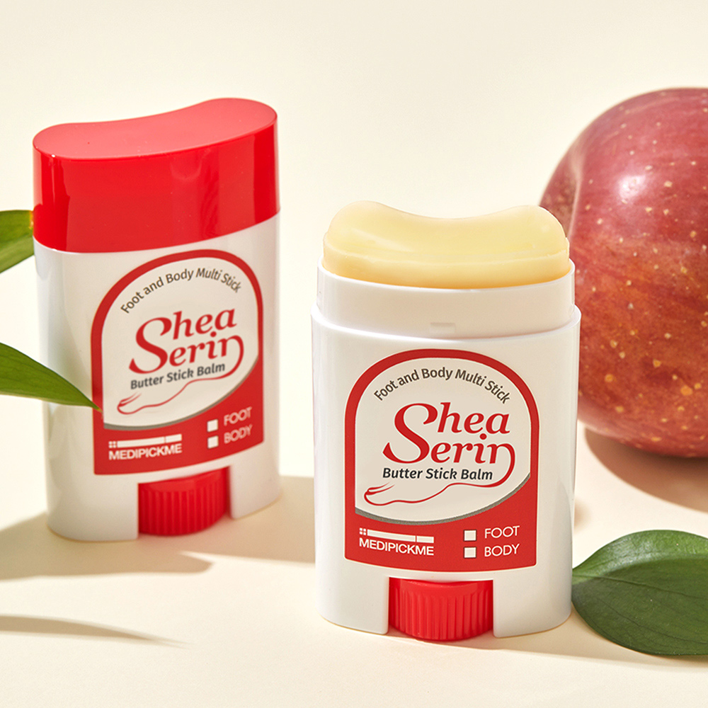 식물성바세린+시어버터 풋크림[메디픽미]시어세린 버터스틱밤 발보습 발뒷꿈치 시트러스, 20g, 2개