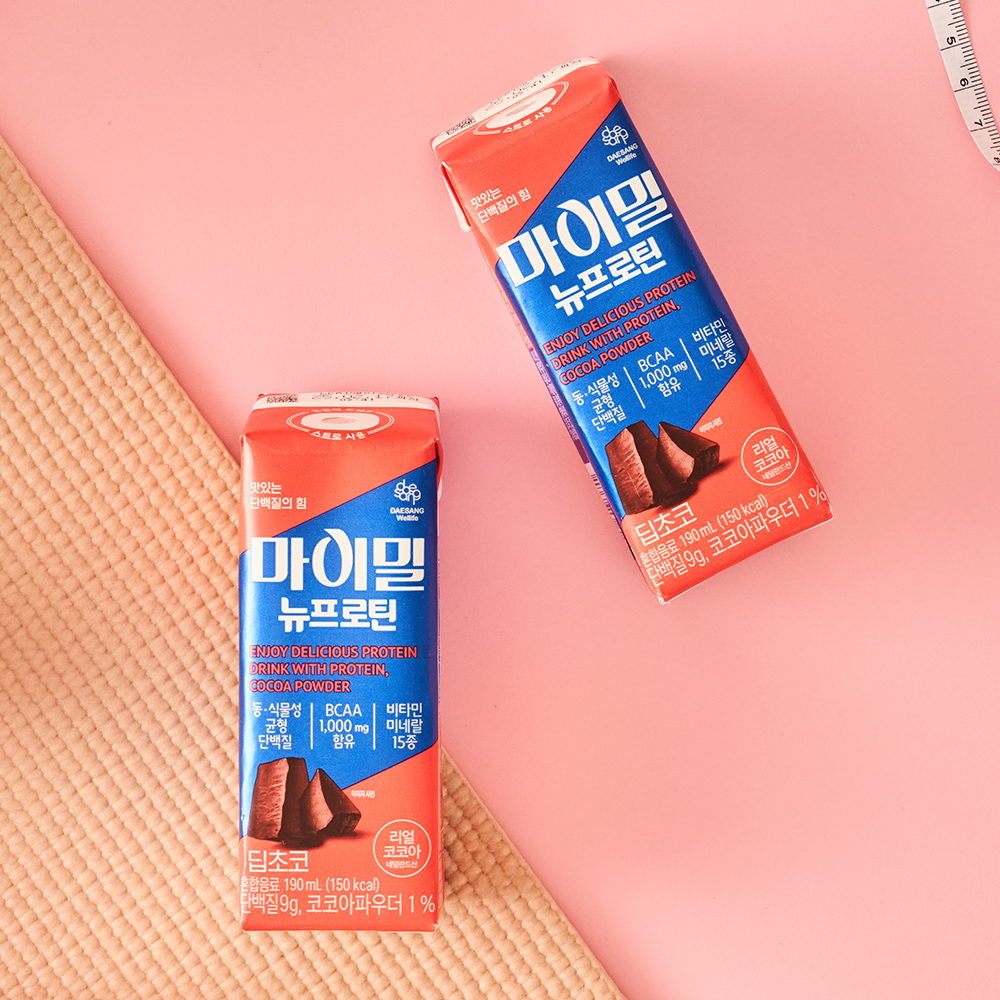 마이밀 뉴프로틴 딥초코 단백질음료 190ml, 60개 이미지 1