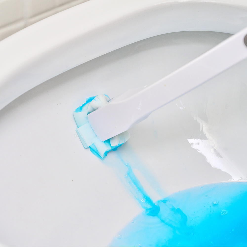 화장실 일회용 변기클리너 변기세정제 스틱+리필 12개 요석제거제