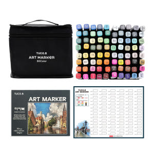 투코비 아트마카 80색 마카펜 케이스 세트 실사용 후기 | 효과 있을까? - 상품 이미지 1