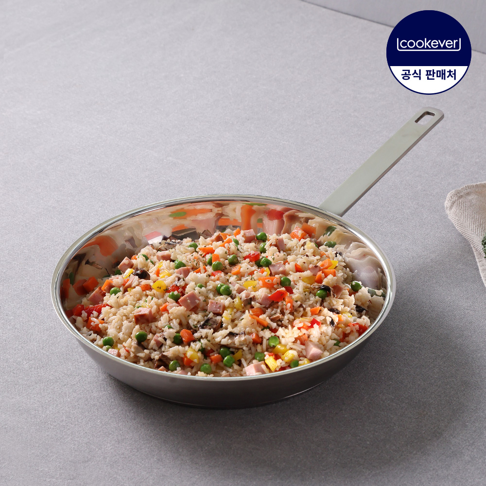 쿡에버 Cook304 인덕션 스텐 프라이팬 20cm / 스텐팬