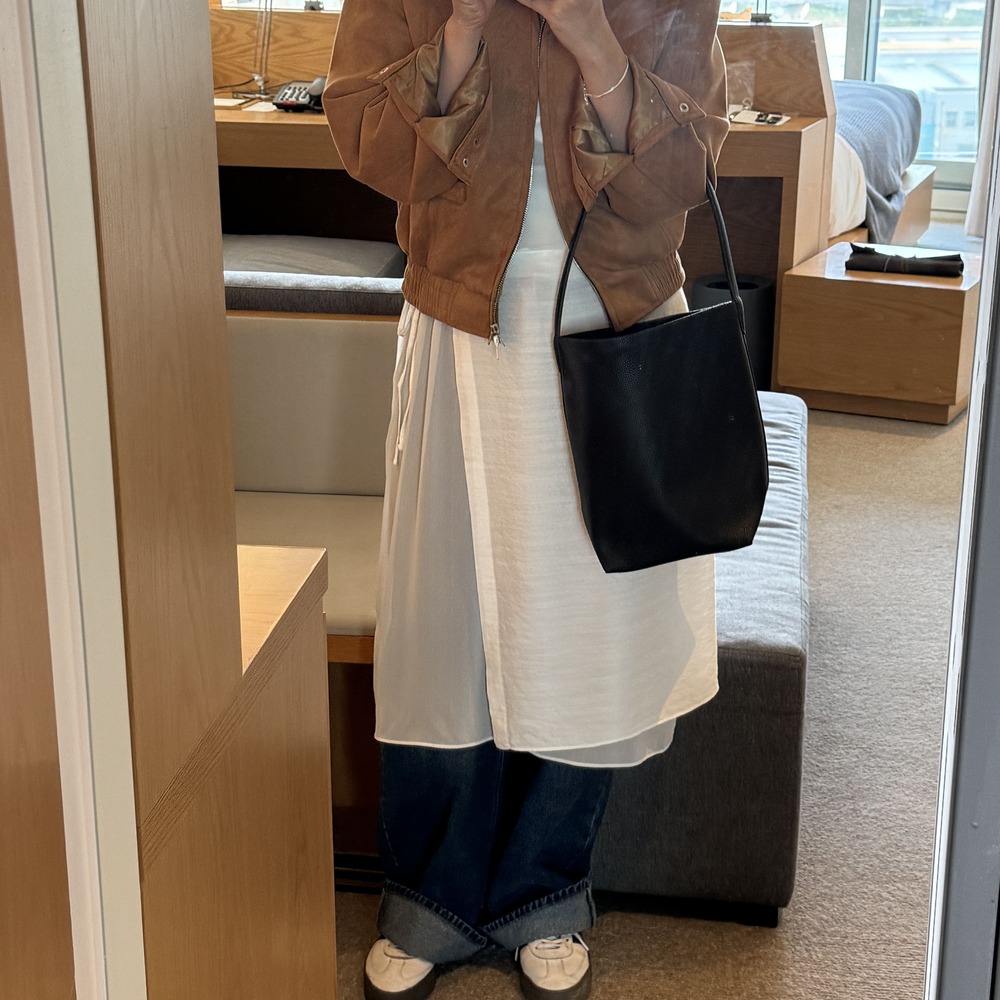 사각 소가죽 토트백 파크백 미듐 버킷백 보부상가방