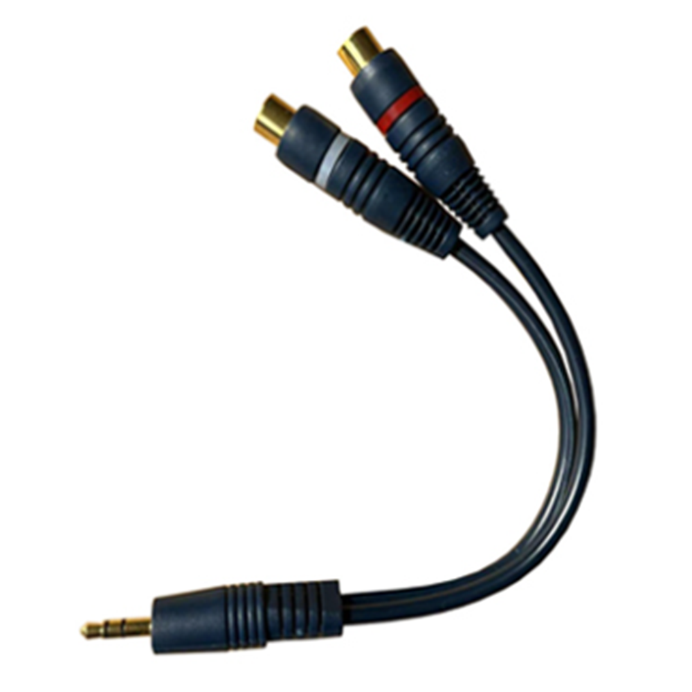 스테레오케이블 오디오 비디오 2RCA 3.5mm