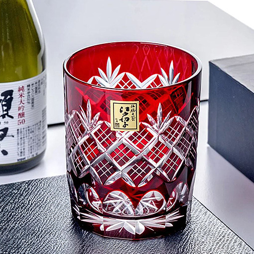 [타지마글라스 코리아] 에도키리코 일본 위스키 히비키하모니 올드패션드 온더락 칵테일 사케잔