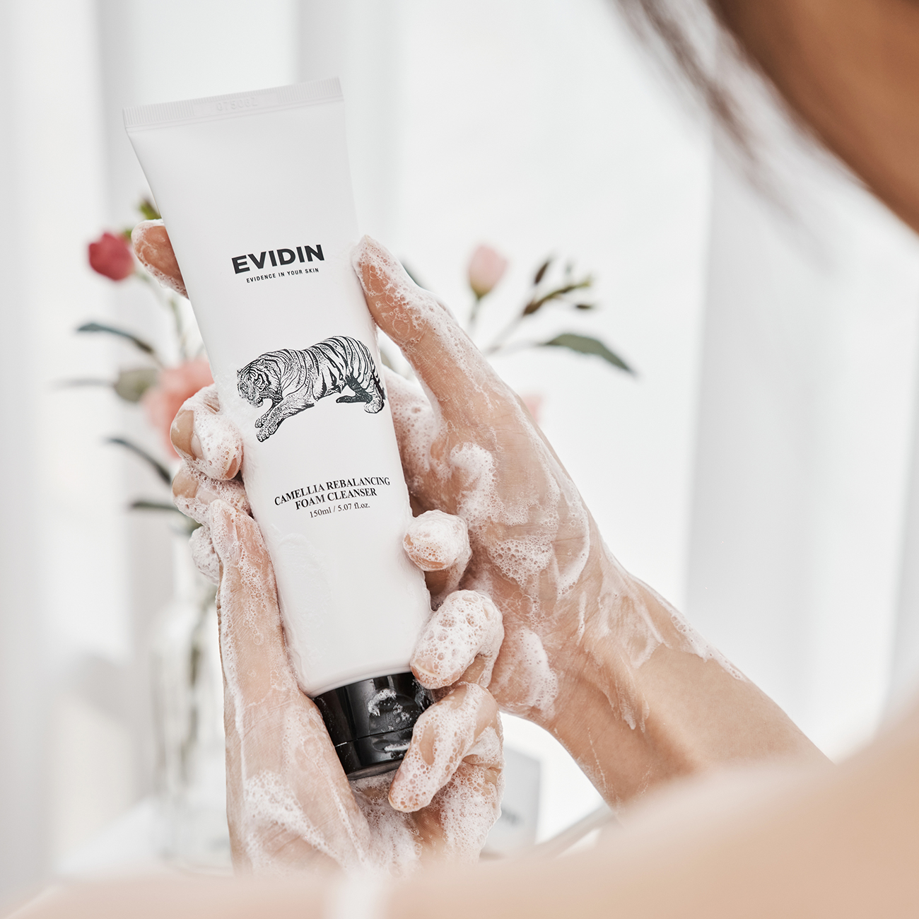 에비딘 까멜리아 리밸런싱 폼클렌저 150ml - 상세 이미지 5