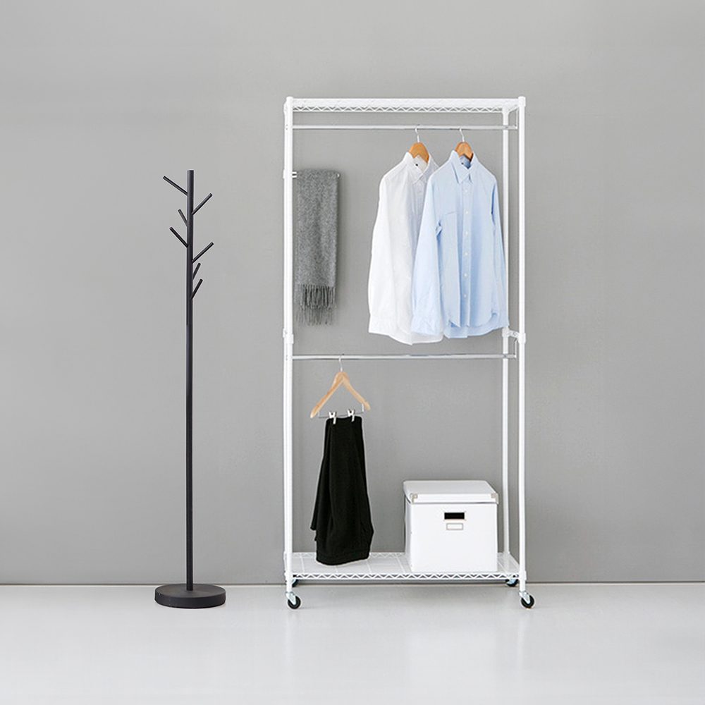 아리모 이동식행거 2단 9001930 + BRANC 스탠드행거 세트