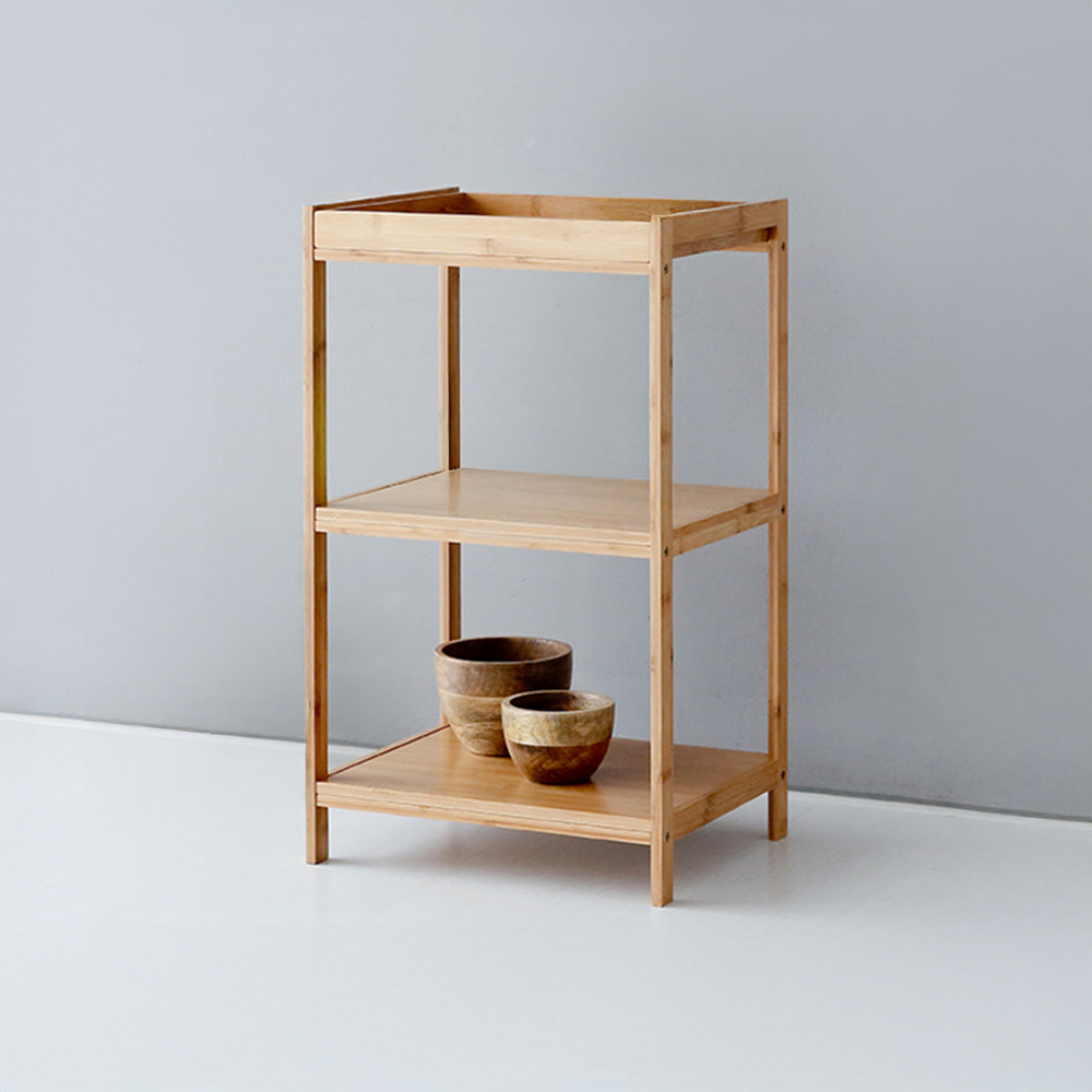 JAWAL 원목선반 WFR125B 대나무 415x325x697mm, 3단, 3876.7811 - 상세 이미지 4