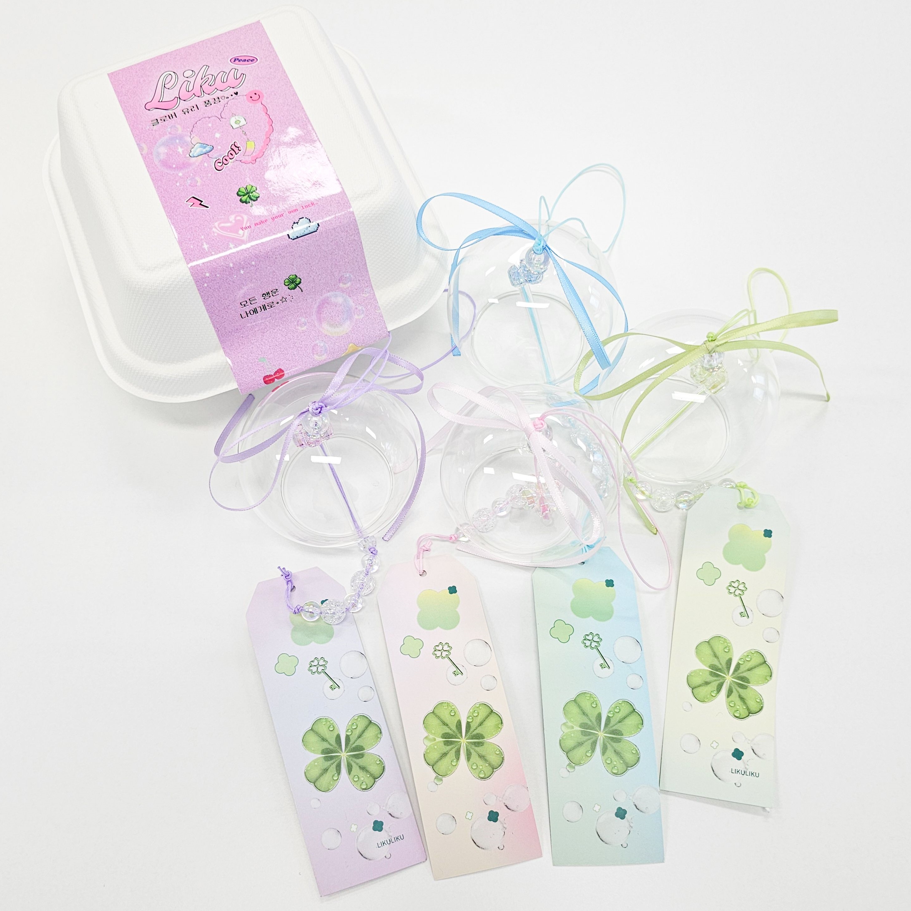 유리 풍경 만들기 후우링 DIY 키트 재료 리꾸리꾸