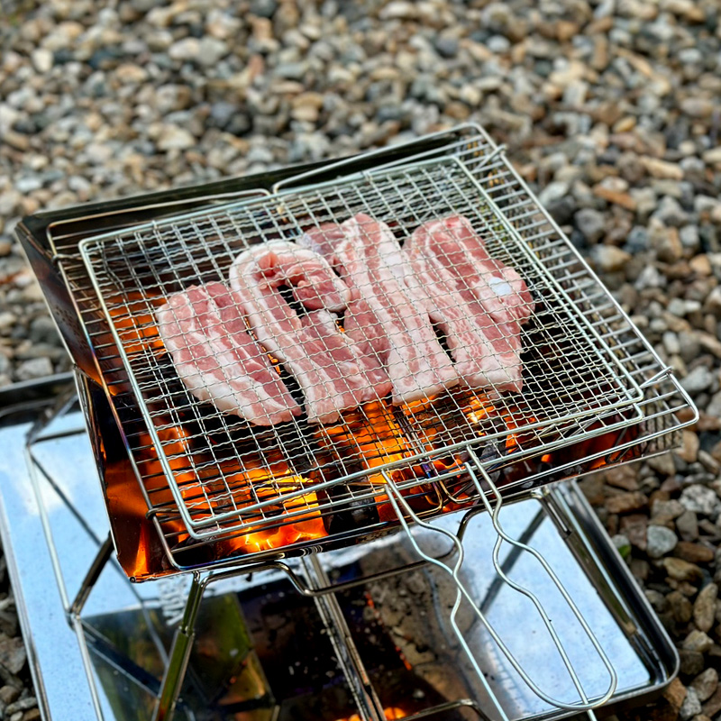 AReMES 접이식 화로대 캠핑 불멍 미니 화로대