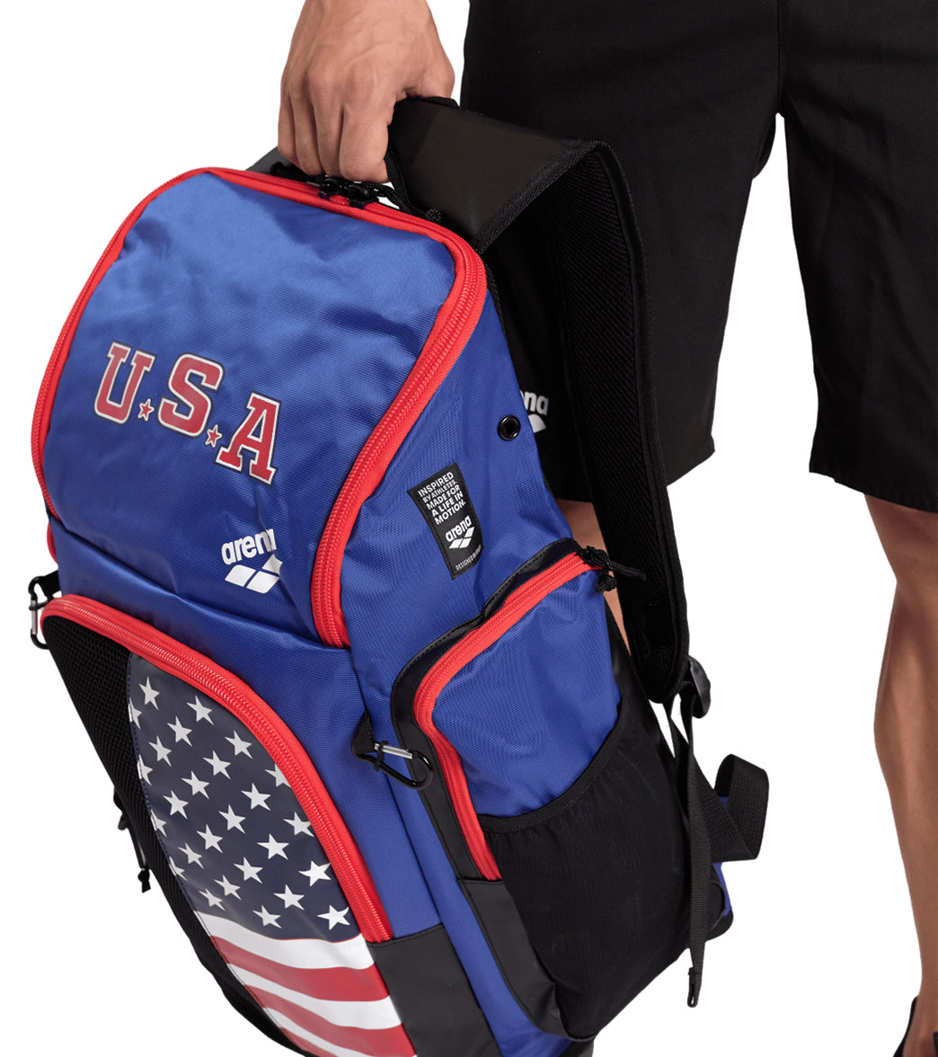 아레나 USA 스피키 III 35L 수영 백팩 US Team - 상세 이미지 3
