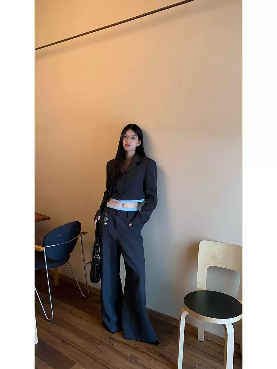 용감무쌍 용수정 108화 엄현경 투피스 정장 용수정 블레이저 크롭 의상 옷 패션 - 상세 이미지 4