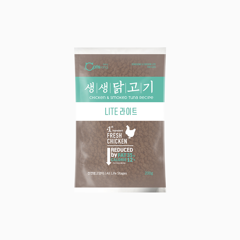 캐츠랑 생생닭고기 1.8kg + 쉨잇 캣 50g