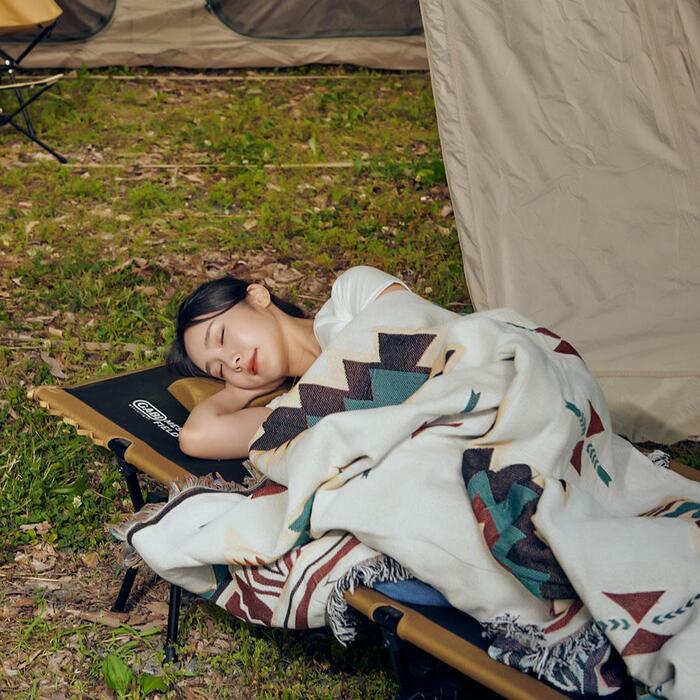 가비 필드메이트 와이드 야전침대 듀폰 코듀라 원단 넓은 공간 쉬운 설치 - 상세 이미지 3
