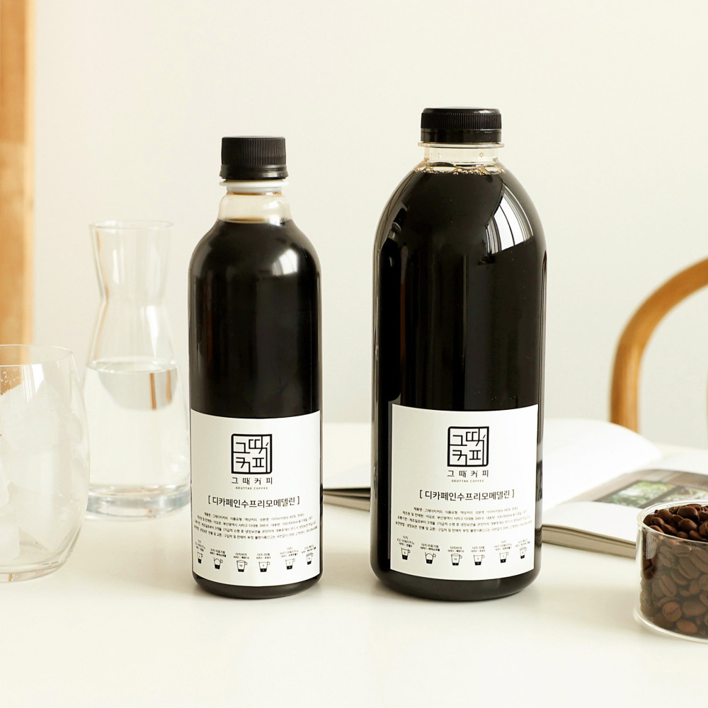 (그때커피)더치커피 콜드브루 원액 500ml 더치블랜드 아메리카노 커피 선물 - 상세 이미지 5