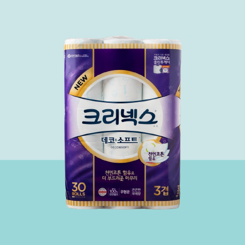 크리넥스 데코소프트 화장지 30m 30롤 : 루이스리퍼블릭