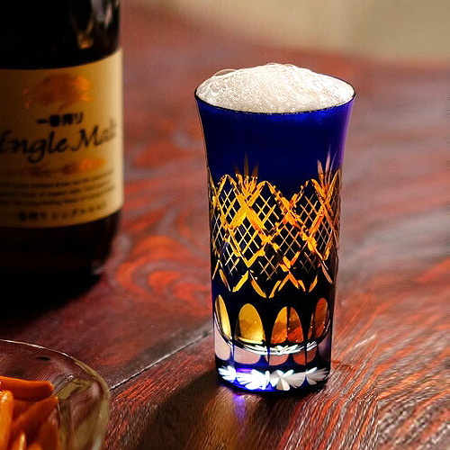 [타지마글라스 코리아] 일본 에도키리코 명품 위스키 맥주 사케 니트잔 유리공예 테이스팅