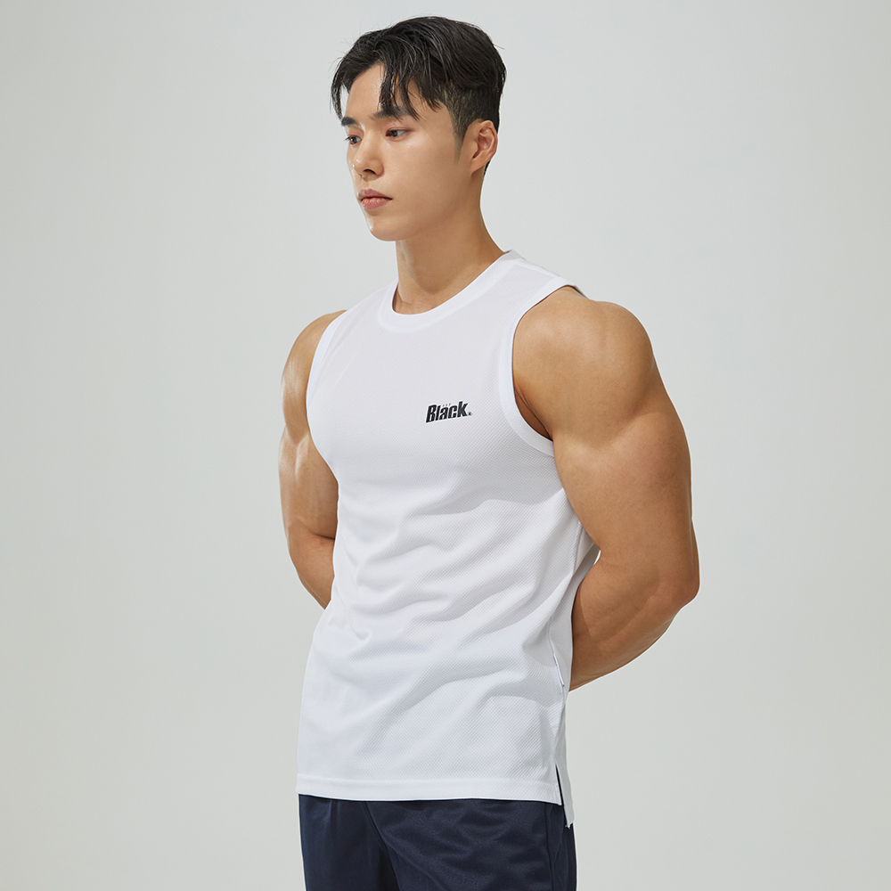 남자헬스복 기능성 헬스나시 짐웨어 트레이닝복 운동나시 제품 이미지