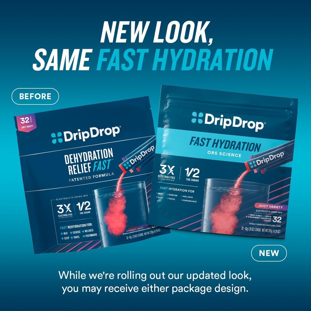 DripDrop 드립드롭 수분공급음료 파우더 4종 32개입 - 상세 이미지 5